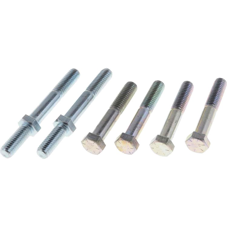 675-217 Exhaust Flange Hardware - 4 Bolts and 2 Studs - 3/8-16; Buick/Cadillac/Chevrolet/GMC/Oldsmobile/Pontiac
