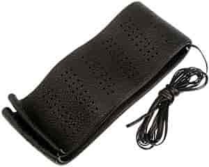 STEER WHEEL COVER BLACK