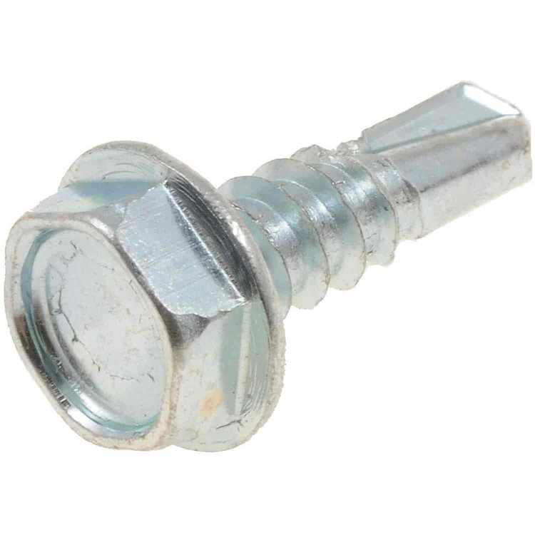 700-205 Self Tapping Screw-Hex Washer Head-No. 10 x 5/8 in.; Zinc