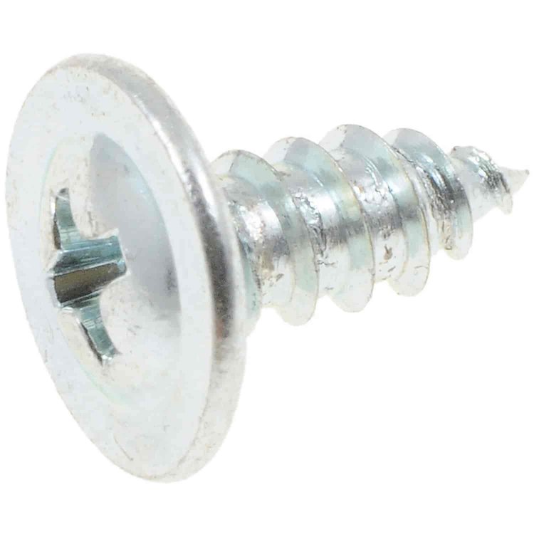 700-209 Wheel Well Molding Screw - Chrome - No. 8 x 3/8 in.; Zinc