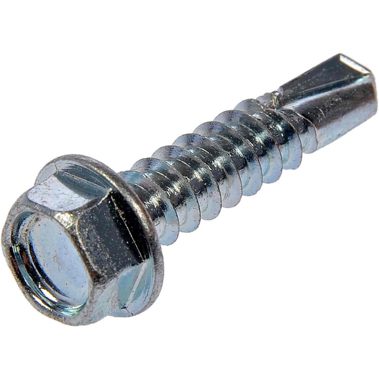 700-224 Sheet Metal Screw-Hex Washer Head Head-No. 12 x 1 in.; Zinc
