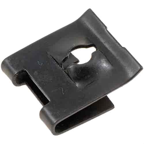 700-514 Clip Nut - J-Style - No. 6 x 5/16 in., Panel Range .090 in - .110 in; #6 x 5/16 in (.090 in-.110 in)
