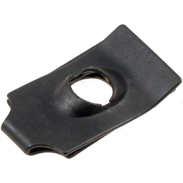 700-516 Clip Nut - U-Style - No. 10 x 3/8 in., Panel Range Up to .075 in.; #10 x 3/8 (up to .075)