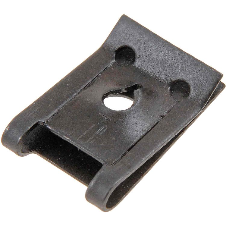 700-520 Clip Nut - Wide Panel - No. 8 x 3/8 in - Panel Range .025 in - .125 in; Buick/Cadillac/Chevrolet/GMC/Oldsmobile/Pontiac
