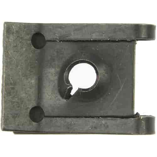 700-521 Clip Nut - Wide Panel - No. 10 x 3/8 in, Panel Range.025 in - .125 in; #10 x 3/8 in (.025 in-.125 in)