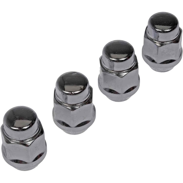 711-105 Wheel Nut Chrome Bulge Seat Acorn Cap 7/16-20; Buick/Chevrolet/Oldsmobile/Pontiac