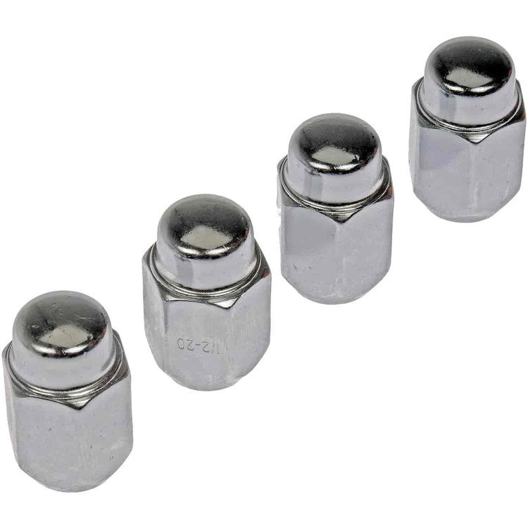 Wheel Nuts 1946-2013 Universal 1/2"-20 Chrome