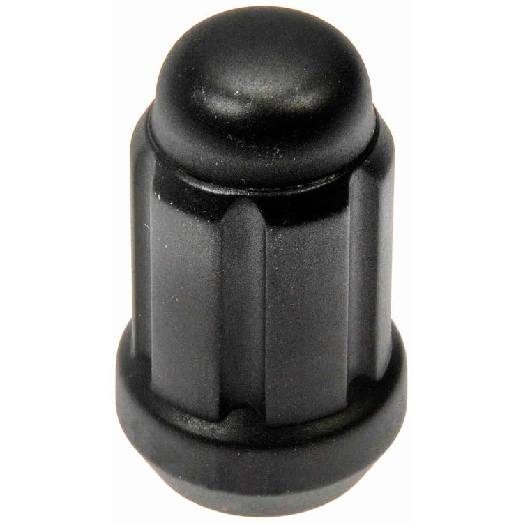 711-255C Matte Black Spline Drive Lock Set 1/2-20; 1946-2018; 1934-1942