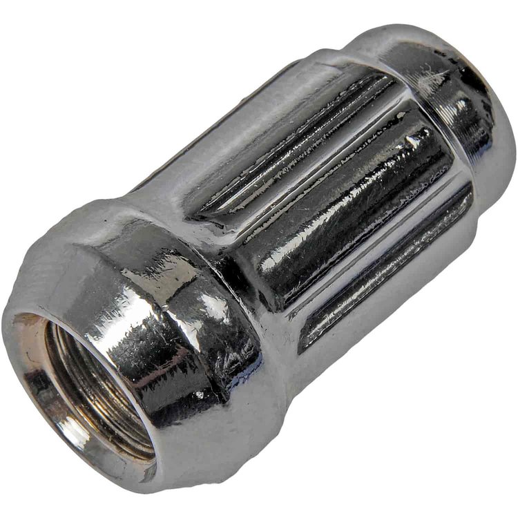 711-315 Chrome Spline Drive Wheel Nut - M12-1.50; CHRYSLER/FORD/GENERAL/HYUNDAI/KIA/MAZDA/MITSUBISHI/RENAULT/SUZUKI/TOYOTA