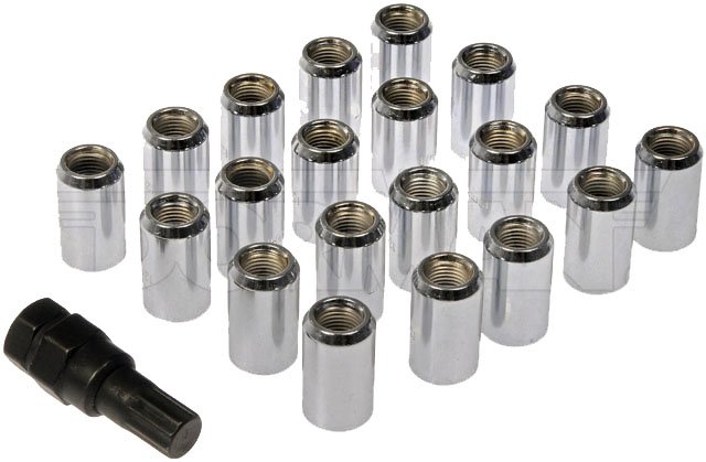 Chrome Wheel Locks - Type: Tuner [M12-1.25]