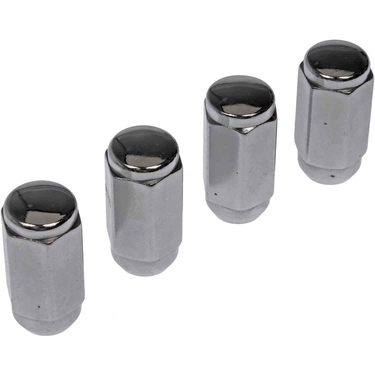 711-504 Wheel Nut Chrome Duplex Acorn 9/16-18; 2007-2009 Chrysler, 2002-2011 Dodge, 2006-2009 Mitsubishi, 2011 Ram
