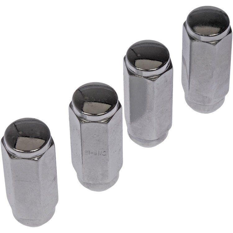 711-514 Chrome Wheel Nuts, Universal 9/16 in.-18 [Duplex Acorn Extra Long]