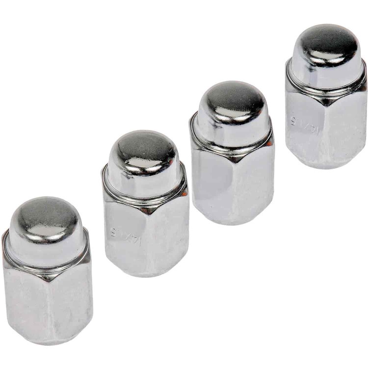711-601 Wheel Nut Chrome Acorn 2-Pc M14-1.50; 2011-2017 Honda, 1987-2021 Toyota