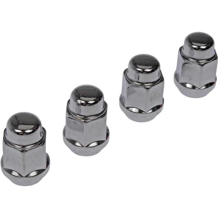 711-605 Wheel Nut Chrome Acorn Bulge Seat M14-1.50; 1988-1991 Chevrolet, 1988-1991 GMC, 2011-2017 Honda, 1987-2021 Toyota