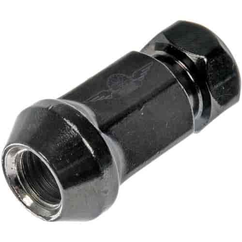 712-345A Wheel Nut M12-1.50 Racing Style; BMW/CHRYSLER/FORD/GENERAL/HYUNDAI/ISUZU/TOYOTA