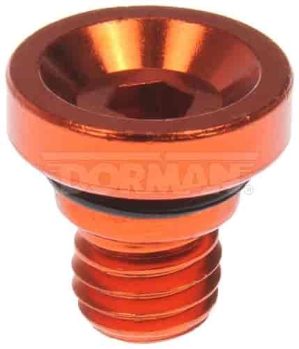 712-X95I5 Wheel Nut Cap, Orange Aluminum