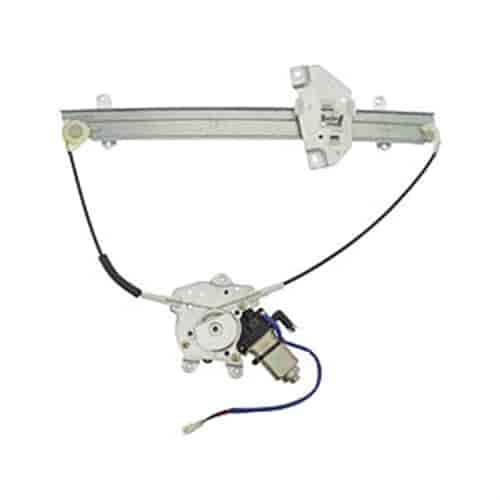 Window Motor/Regulator Assembly 1997-02 Mitsubishi Mirage Coupe Front - Left