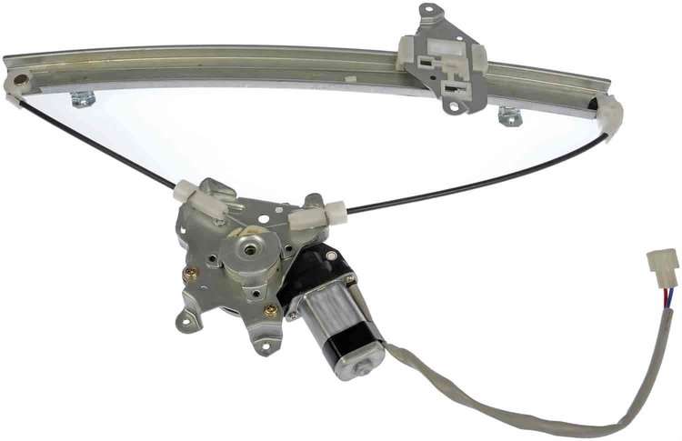 Window Motor/Regulator Assembly 2002-03 Mitsubishi Lancer Front - Left