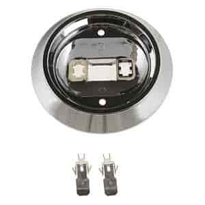 74324 Round Dome Lens Base Kit; Buick/Cadillac/Chevrolet/GMC/Oldsmobile/Pontiac