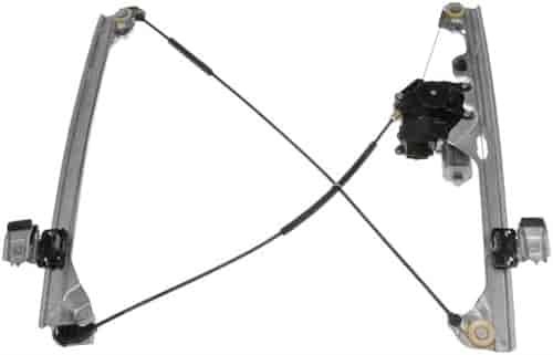 Power Window Regulator And Motor Assembly