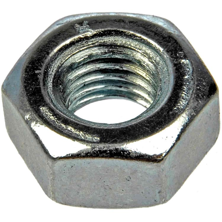 763-010N Hex Nut-Grade 5-Thread Size 1/4-28, Height 7/16 in.