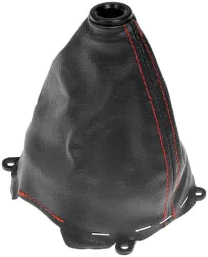 Shift Boot Black Red Stich
