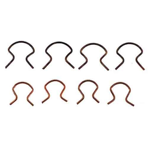Window Handle Retainer Clip Assortment Copper
