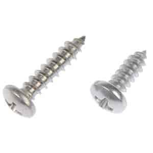 784-125 Self Tapping Screw-Stainless Steel-Pan Head-No. 8 x 1/2 in., 3/4 in.; 8x1/2