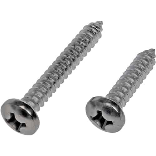 784-170 Self Tapping Screw-Stainless Steel-Pan Head-No. 12 x 1 in., 1-1/2 in.; 12 X1