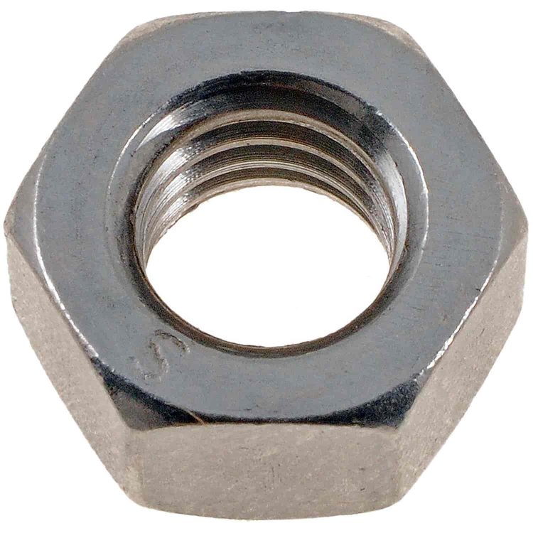 784-325 Hex Nut- Stainless Steel- Thread Size - 5/16-18; 18-8 Stainless