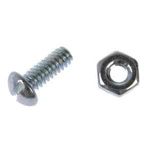 784-600 Stove Bolt with Nuts - 3/16-24 in. x 1/2 in./3/4 in.; 3/16-24 x 1/2 in