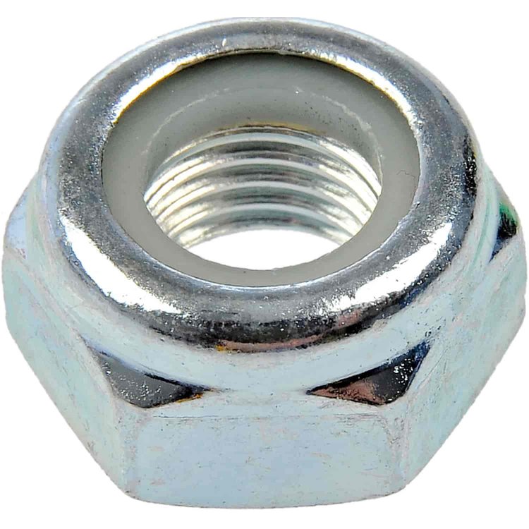 784-777 Hex Lock Nuts with Nylon Ring-Class 8- Thread Size M10-1.25- Height 10mm