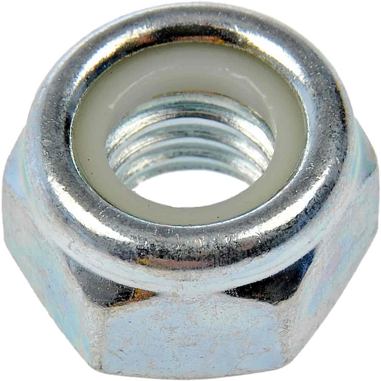 784-778 Hex Lock Nuts with Nylon Ring-Class 8- Thread Size M10-1.50, Height 10mm