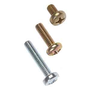 785-100 License Plate Fasteners Kit-M6-1.0 x 10mm,20mm,30mm; M6-1.0 x 10 mm