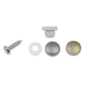 CHROME / GOLD CAP KIT