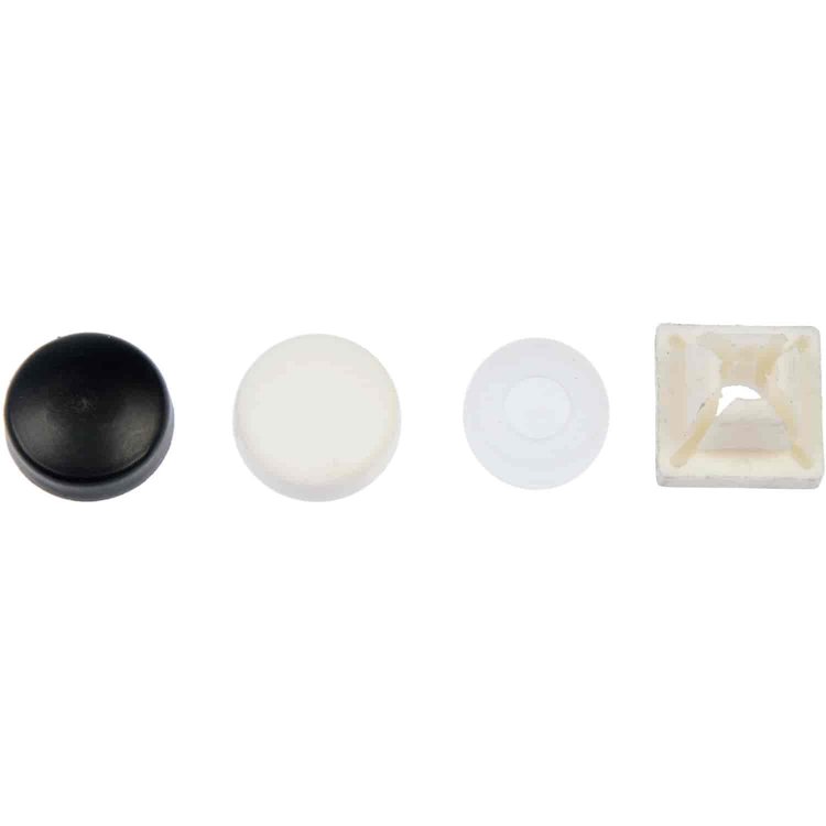 785-138 License Plate Fastener - 1/4-20 x 2 in. Slotted Truss with Hex Nut
