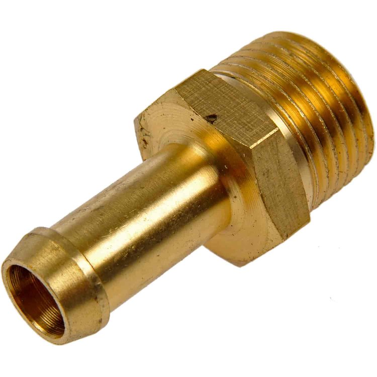785-406 Fuel Hose Fitting-Male Connector-3/8 in. x 3/8 in. Mnpt; 0.67 in