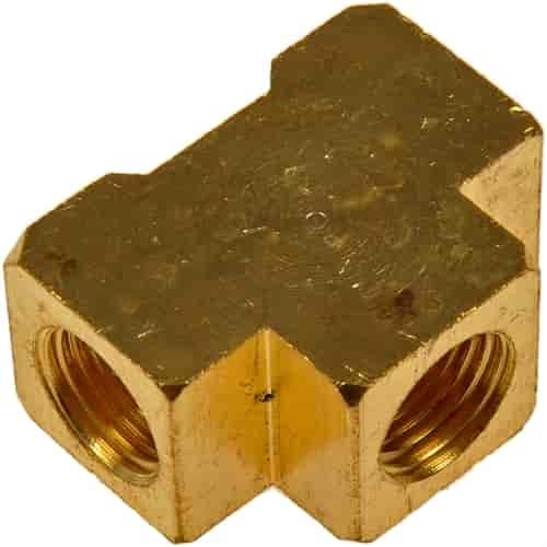 788-027 Brass Tee-Female-1/8 in. Fnpt