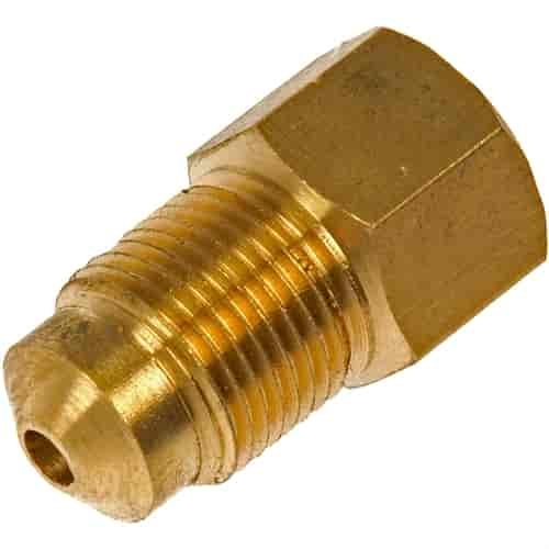 Brass Brake Line Bubble Flare Adapter Fitting 3/16"