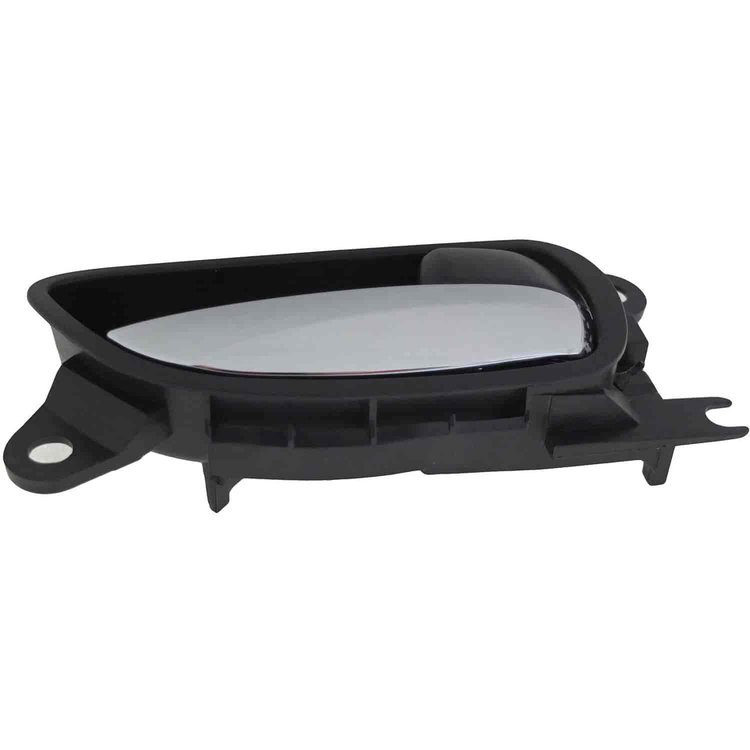 Interior Door Handle Chrome Lever Black Housing