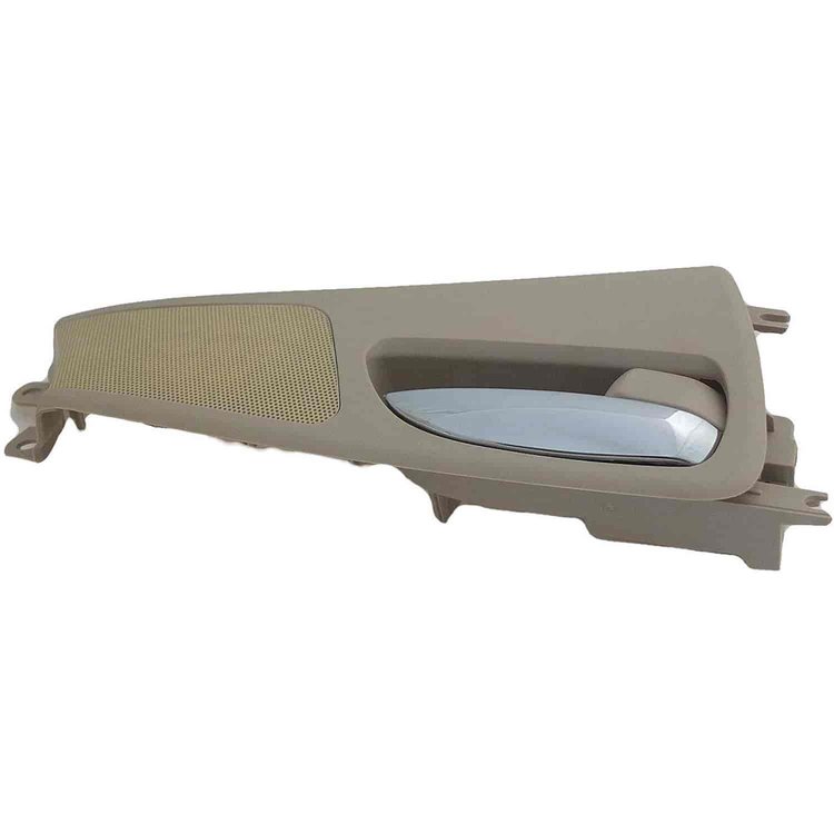 Interior Door Handle Chrome Lever Front Right Beige Housing