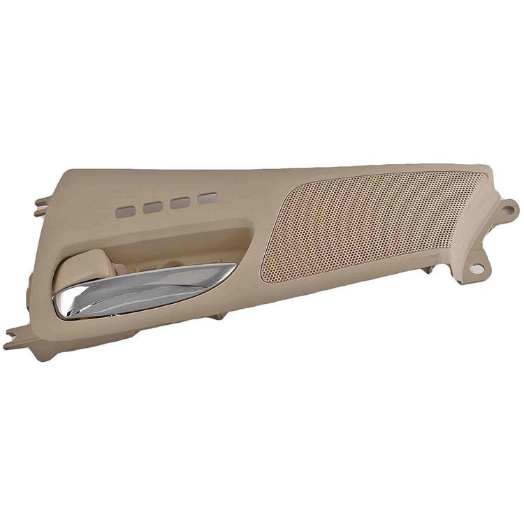 Interior Door Handle Chrome Lever Front Left Beige Housing
