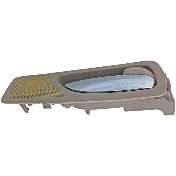 Interior Door Handle Right Rear Chrome Lever Beige Housing