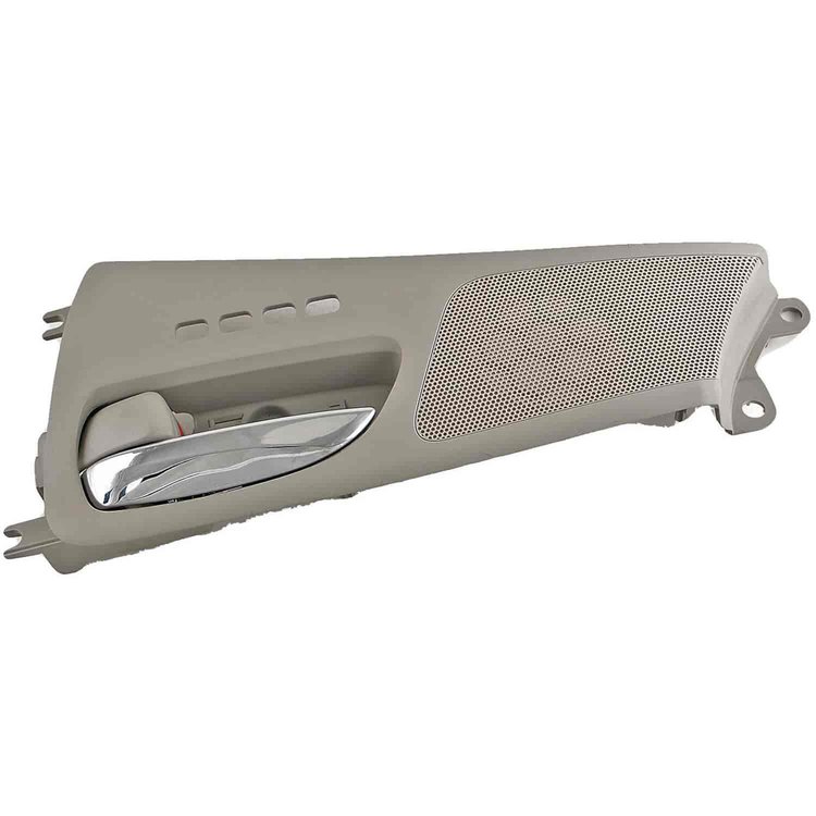 Interior Door Handle Chrome Lever Front Left Gray Housing