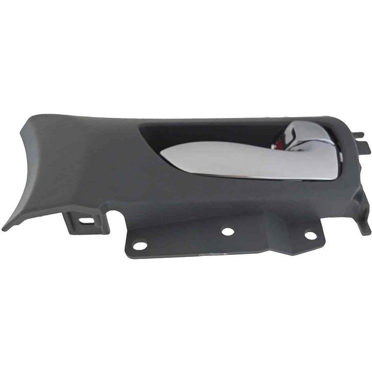 Interior Door Handle Chrome Lever Front Right Gray Housing