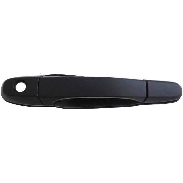 Exterior Door Handle Front Right Smooth Black