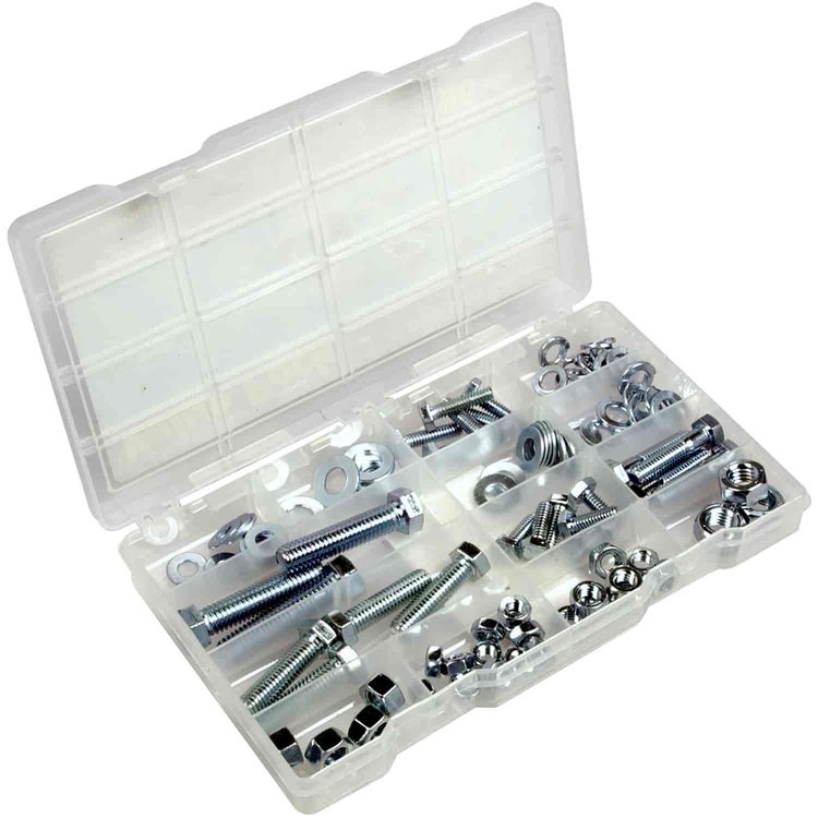 799-301 USS Grade 5 Standard Hardware Value Pack- 14 Sku's- 96 Pieces