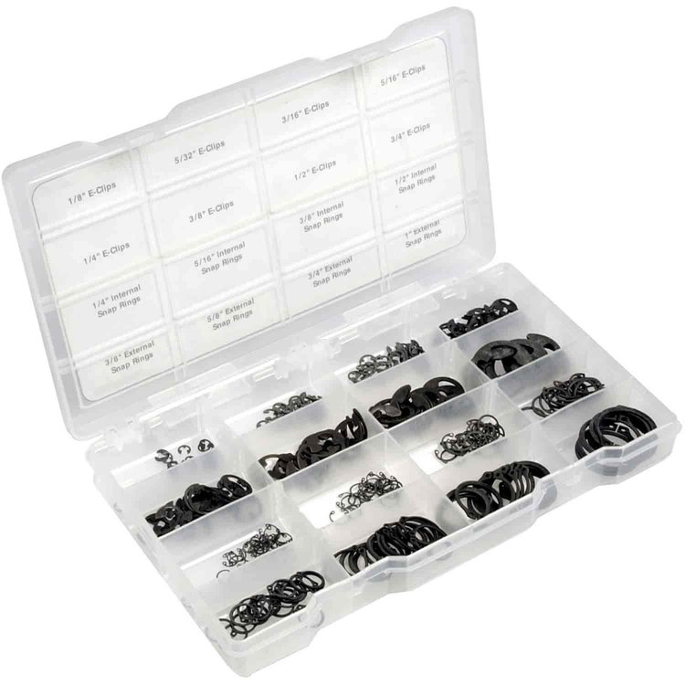 E-Clips/Snap Rings Value Pack
