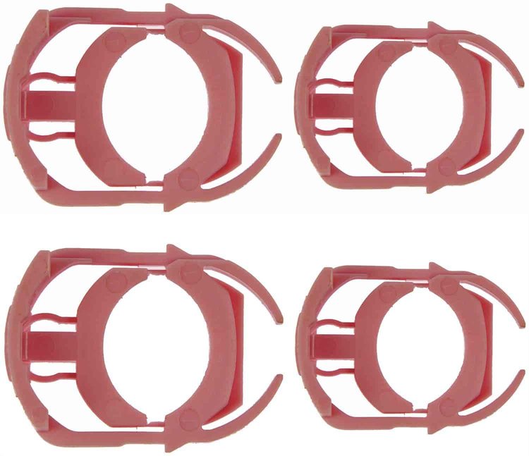 PINK FUEL RETAINING CLIP 5/16 AND 3/8 IN. DOUBLE LOCKING