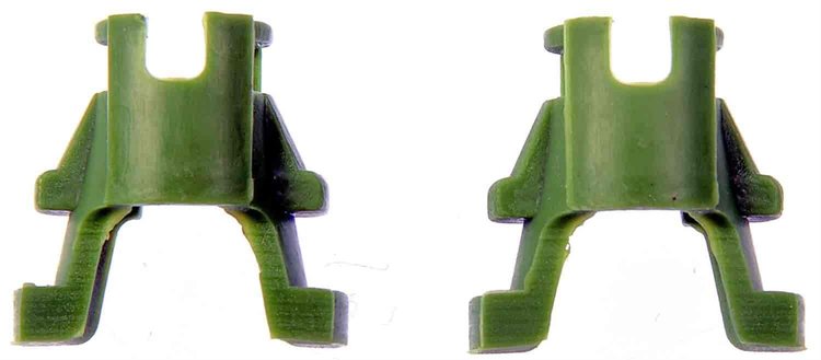 FUEL LINE CLIP GREEN